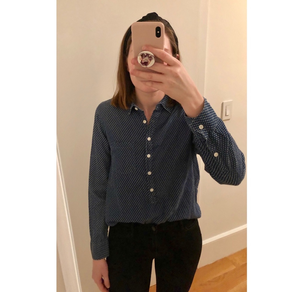 J Crew Size M Chambray Shirt